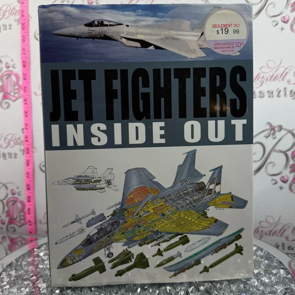 Book Jet Fighters Inside Out - Illustrated Aircraft Reference (Gray/White)